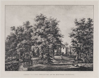 KG 08468
          <br/>
          Gezigt van den straatweg op de Hofstede Elsbroek
          <br/>
          <em>Buffa & Zonen, Kunsthandel Frans (wekzaam 1808-1951)</em>